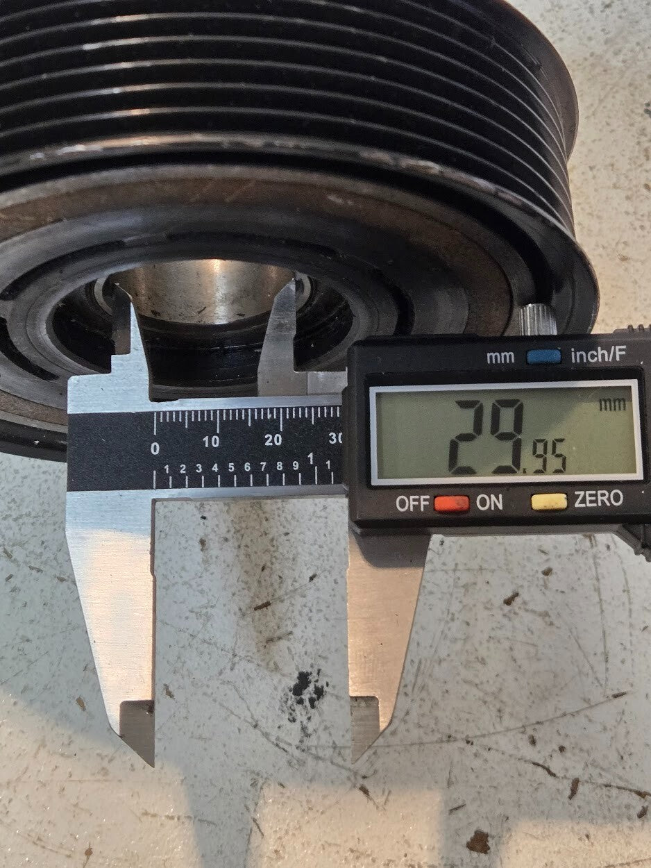 DENSO A/C Clutch and Pulley Assembly MC247300-4771 | 12-801 | 3K17G | 058121