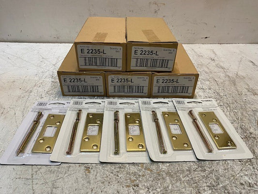 5 Quantity of Gate House Deadbolt Strikes Box of 5, 0194563, E2235-L (25 Total)