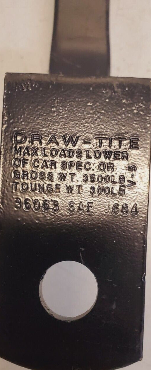 Draw-Tite Hitch Ball Mount 36063 | SAE 684 | Gross WT 3500Lb | Tongue WT 300Lb