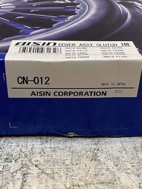 Aisin Clutch Pressure Plate CN-012