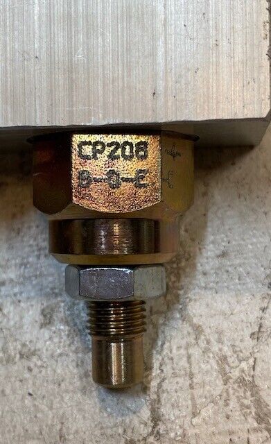 Hydraulic Pressure Cartridge Relief Valve Manifold YC220816R14 | CP208 | 042404