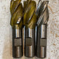 3 Quantity of 1"x3/4" HSS 1.5.441 Single End Mills (3 Quantity)