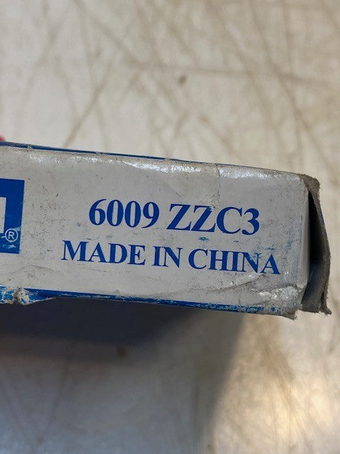 HCH Ball and Roller Bearing Metal Sealed Double Shield 6009ZZC3 | ISO 9001:2000