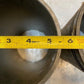 2 Qty of Cylinder Sleeves 10-1/4" Long 5-1/4" ID 5-11/16" OD 6" OD Bottom -2 Qty