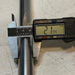Strut Bar 49-1/2" Long 22mm Shaft 8" x 5" Hook