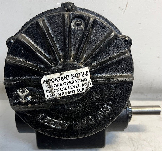 Leedy Manufacturing Right Angle Gear Reducer 9272 Industrial Speed Reducer