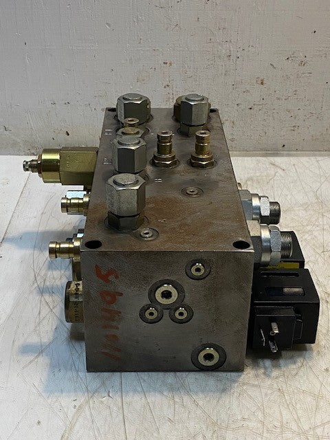 Vickers Hydraulic Lubrication Valve Manifold Block Assembly 02-178028