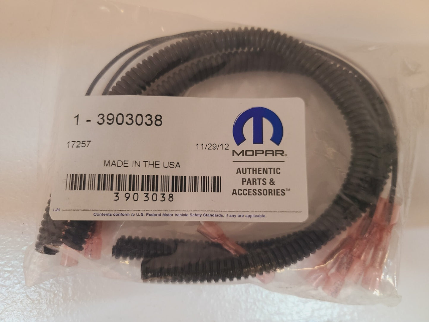 Mopar Kit For Jeep Wrangler Front Bumper 82213575 | 82213578 | 1-3903038