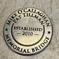 100 Count Of Mike O'Callaghan-Pat Tillma Memorial Bridge Medalian Tokens