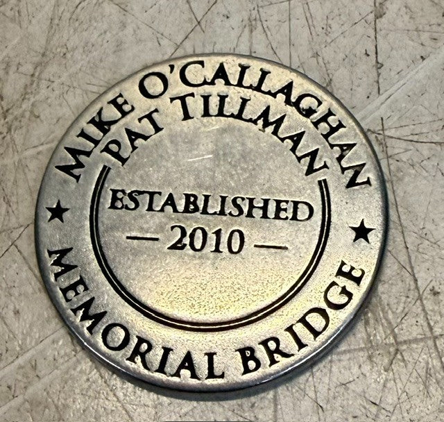100 Count Of Mike O'Callaghan-Pat Tillma Memorial Bridge Medalian Tokens