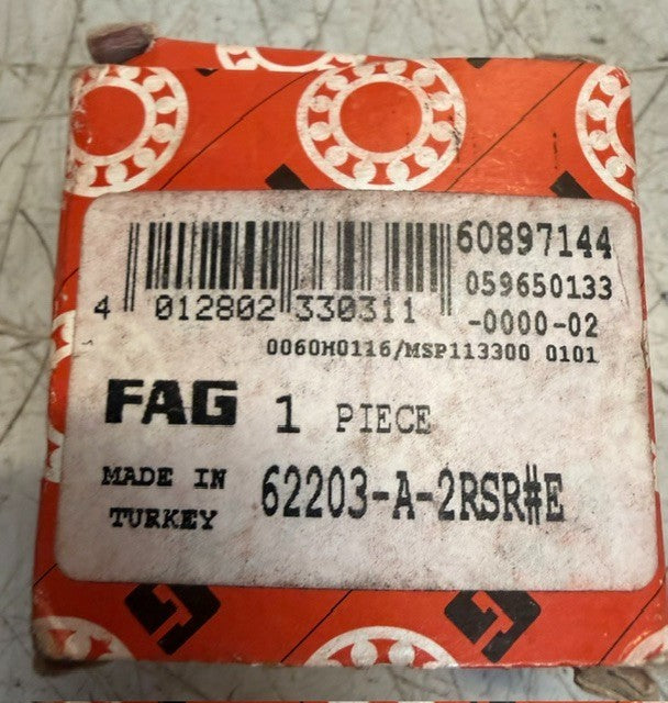 Schaeffler Group FAG Deep Groove Ball Bearing 622203-A-2RSR#E Industrial Unit