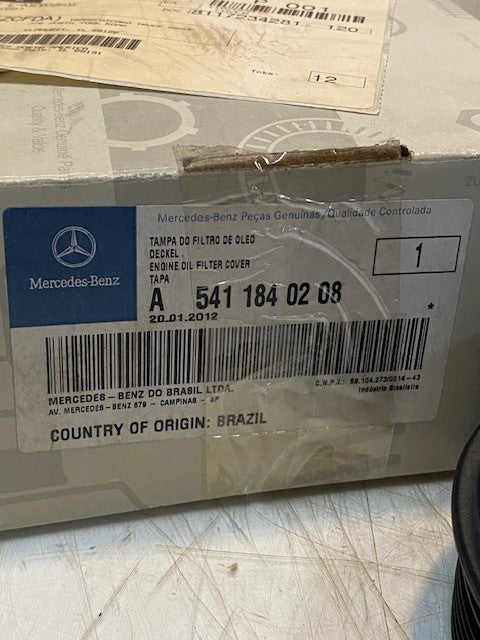 Mercedes-Benz A5411840208 Hengst Oil Filter Housing Cover Cap 591102008