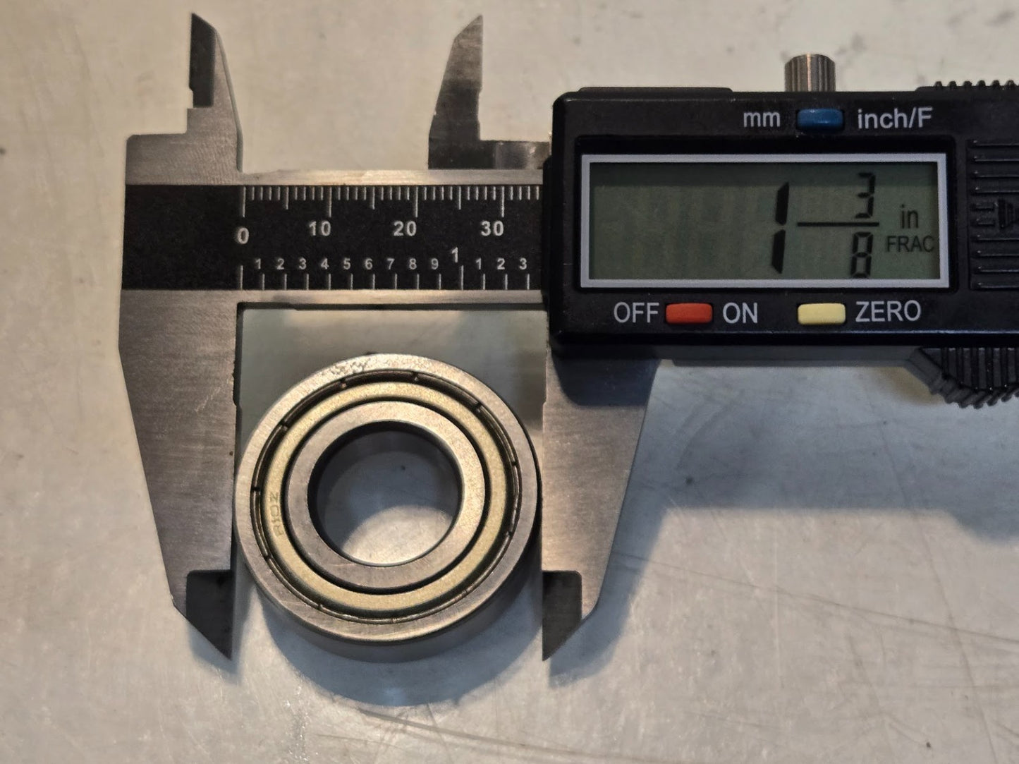 9 Quantity of Metal Shielded Bearings R10Z | 1-3/8" OD x 5/8" Bore (9 Qty)