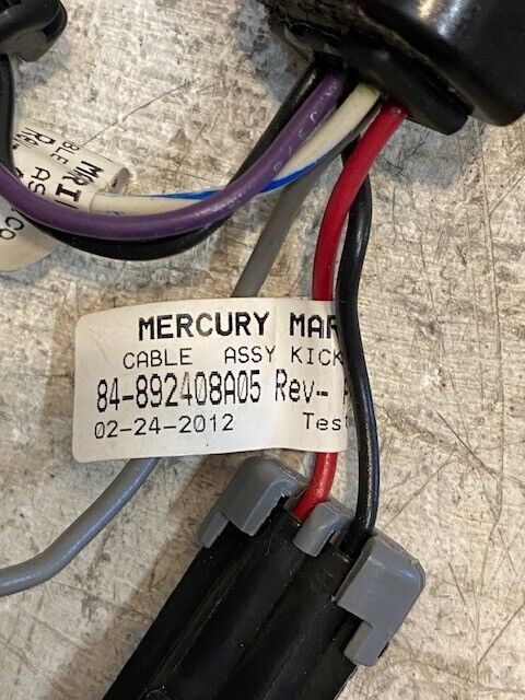 Mercury Marine Plant 22 Wiring 8M0030190 | 84-892408A05 | 84-892408A04