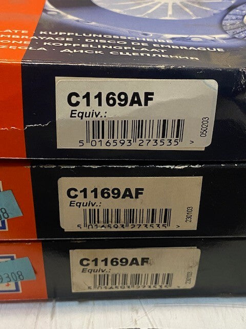 3 Quantity of QH Clutch Driven Plate Disc C1169AF | F-491 (3 Quantity)