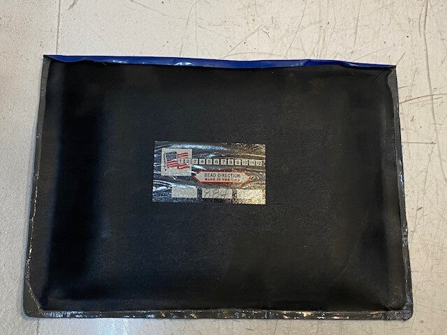 9 Quantity of Radial Seal Tire Repair Patches #884 | 11" x 8" (9 Quantity)