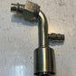 6 Quantity of Hose Fittings 12mm ID Top 12mm ID Bottom 31mm OD (6 Quantity)