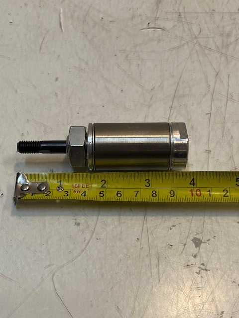 Bimba D-51850-A-25 Pneumatic Manifold Cylinder 3-3/4" L 28mm OD 8mm Thread