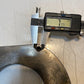 6-Hole Steel Flange 5392-11 | 7-3/16" L 6-7/16" W 101mm Bore 19mm Thick