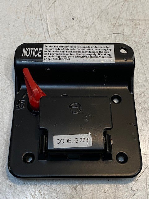 RV Locks & More Keyless Handle Lock Code: G363