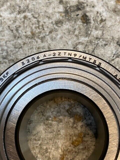 SKF Bearing 3206A-2ZTN9/MT33 | 30mm Bore 62mm OD 24mm Thick