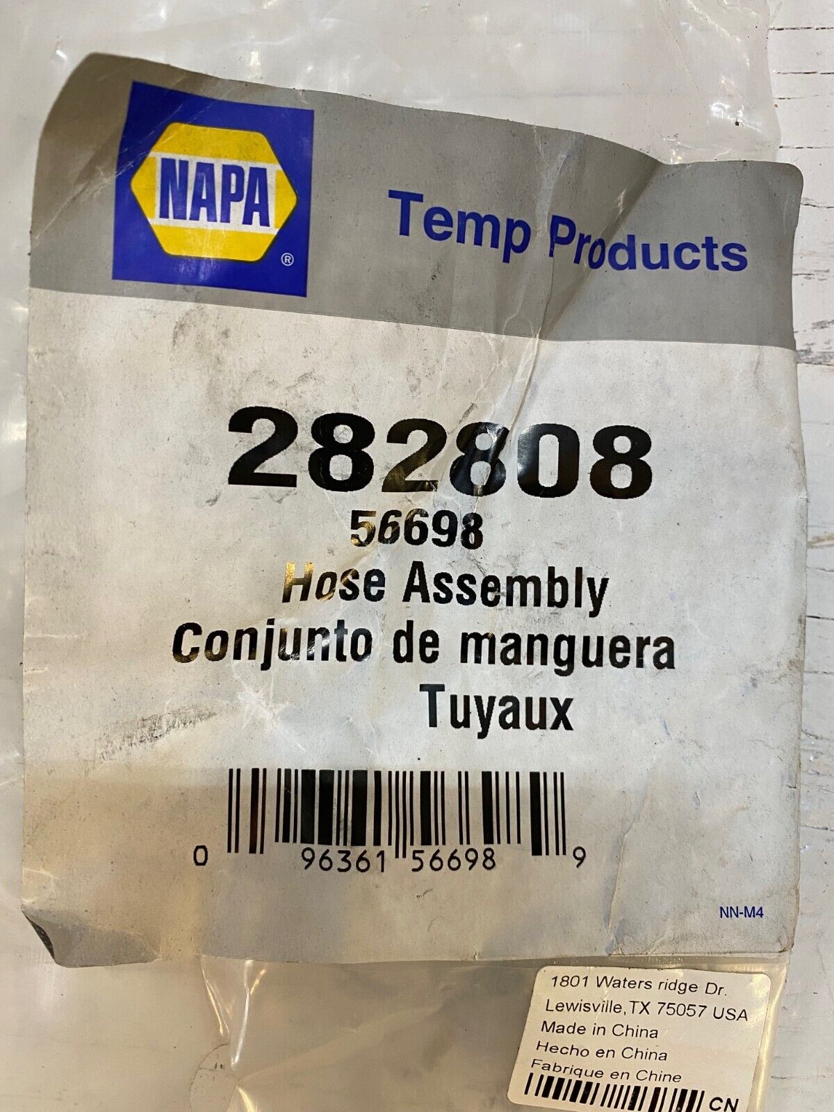 Napa Hose Assembly 282808 | 56698