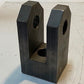 YOKE A070002TD 19mm Pin Hole 24mm Bore 4" H 2-1/4" L 2" W