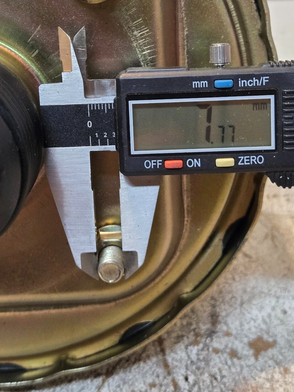 Brake Booster 8" Dual Diaphragm 6.75lbs 9.2mm Input Shaft