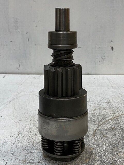 Valve Stem Gear Shaft 8-3/4" Length 20mm Shaft 25mm Bore 75mm OD