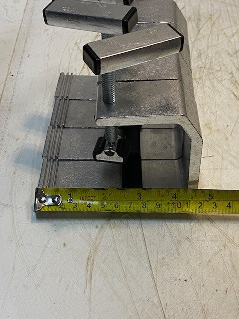 4 QUANTITY of TONNEAU MOUNTING CLAMPS 3.372x4.648 | B3118B3-100 (4 QUANTITY)
