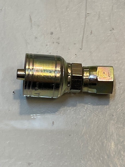 5 Quantity of ATTC-4 Hydraulic Hose Crimp Fittings 22mm OD 10mm ID (5 Quantity)