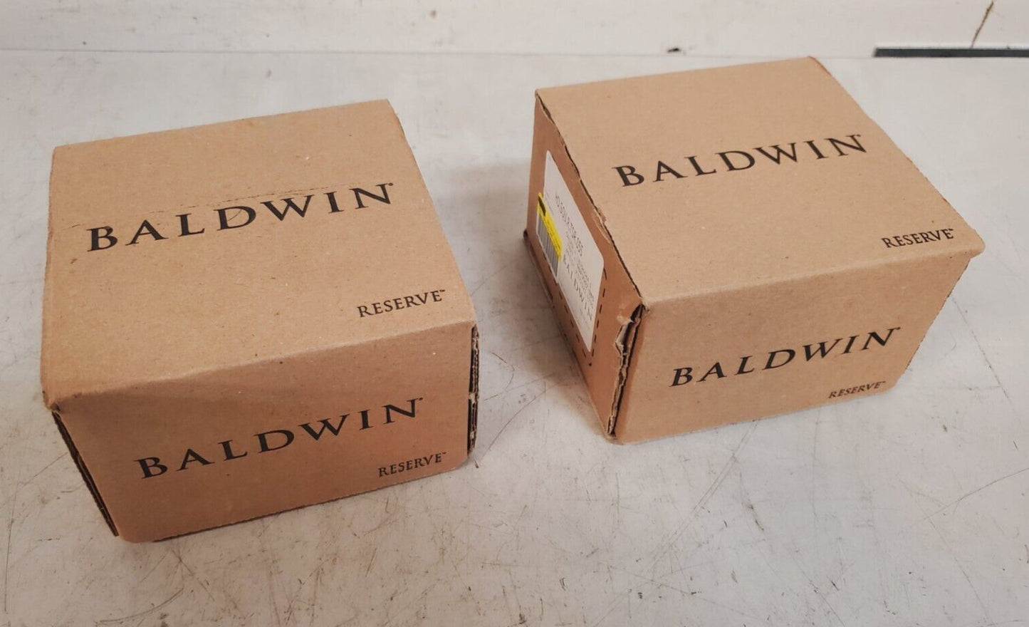 5 Boxes of Baldwin Reserve Square Half Dummy 9BR3502-085 HD.SQU.R.TSR.055 -5 qty