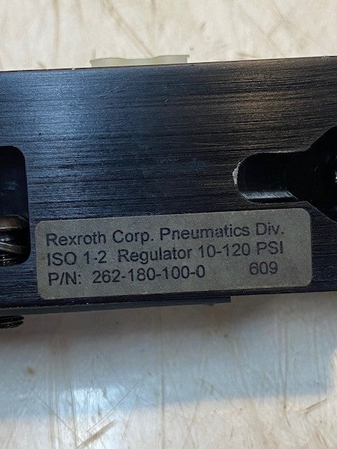Rexroth Corp. Pneumatic Div. 262-180-100-0 Pneumatic Pressure Regulator