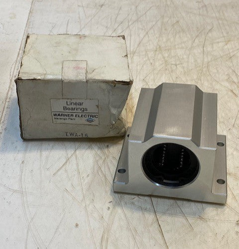 Warner Electric TWA-16 Ball Bushing Pillow Block Linear Motion Slide Unit