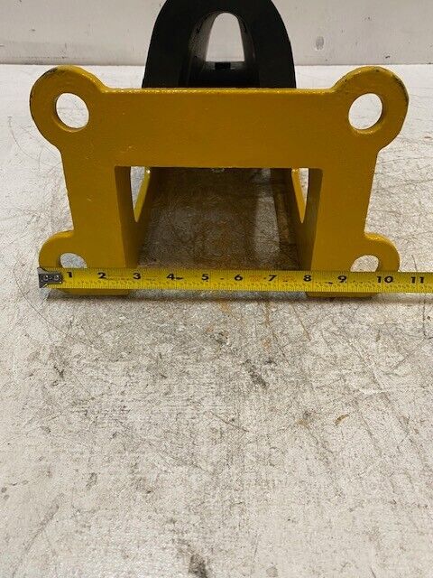 Vestil Steel Rack Guard with Rubber Bumper 18-1/2" L 10-1/2" W 8" H