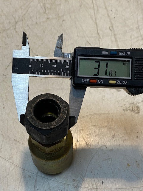 2 Qty of Parker 11143-12-12 | 12BU | KJ7H Straight On Air Chuck Adapters (2 Qty)