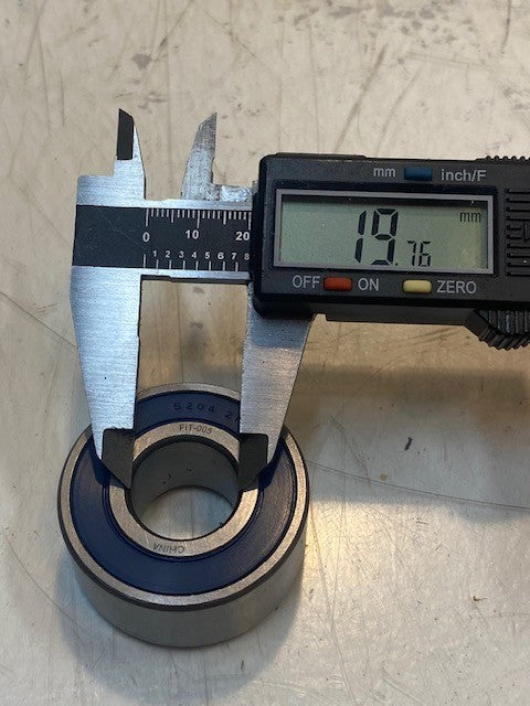 19 Quantity of 5204-2RS Bearings 20x47x21mm (19 Quantity)