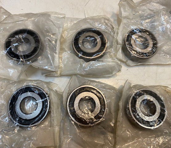 6 Qty of GBC Ball Bearings 1628-2RS | 22610-88-300 | 1628DC | 16x41x13mm (6 Qty)