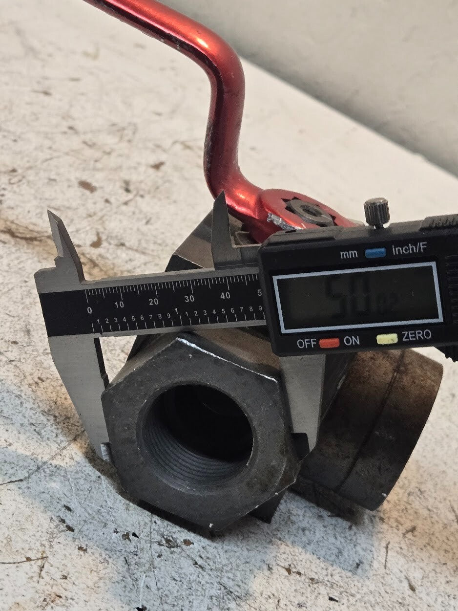 Hydac Hydraulic Ball Valve 3K-25NPT-L-1114 | 398012-1 | 315 Bar 4500 PSI