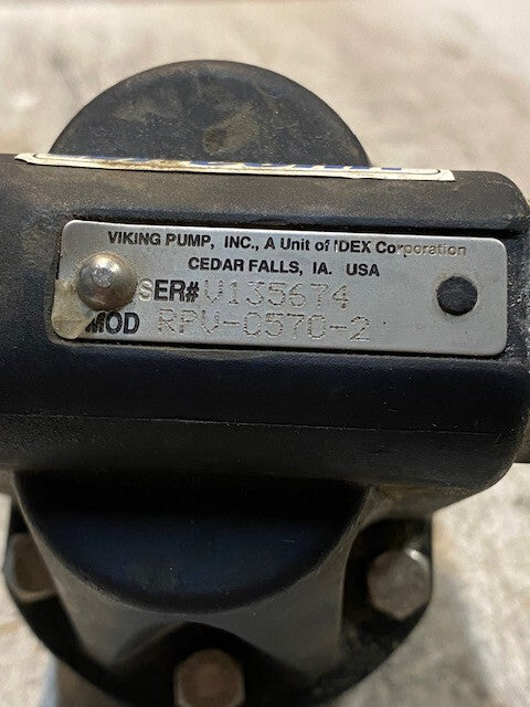 Viking Pump Model RPV-0570-2 | Serial V135674