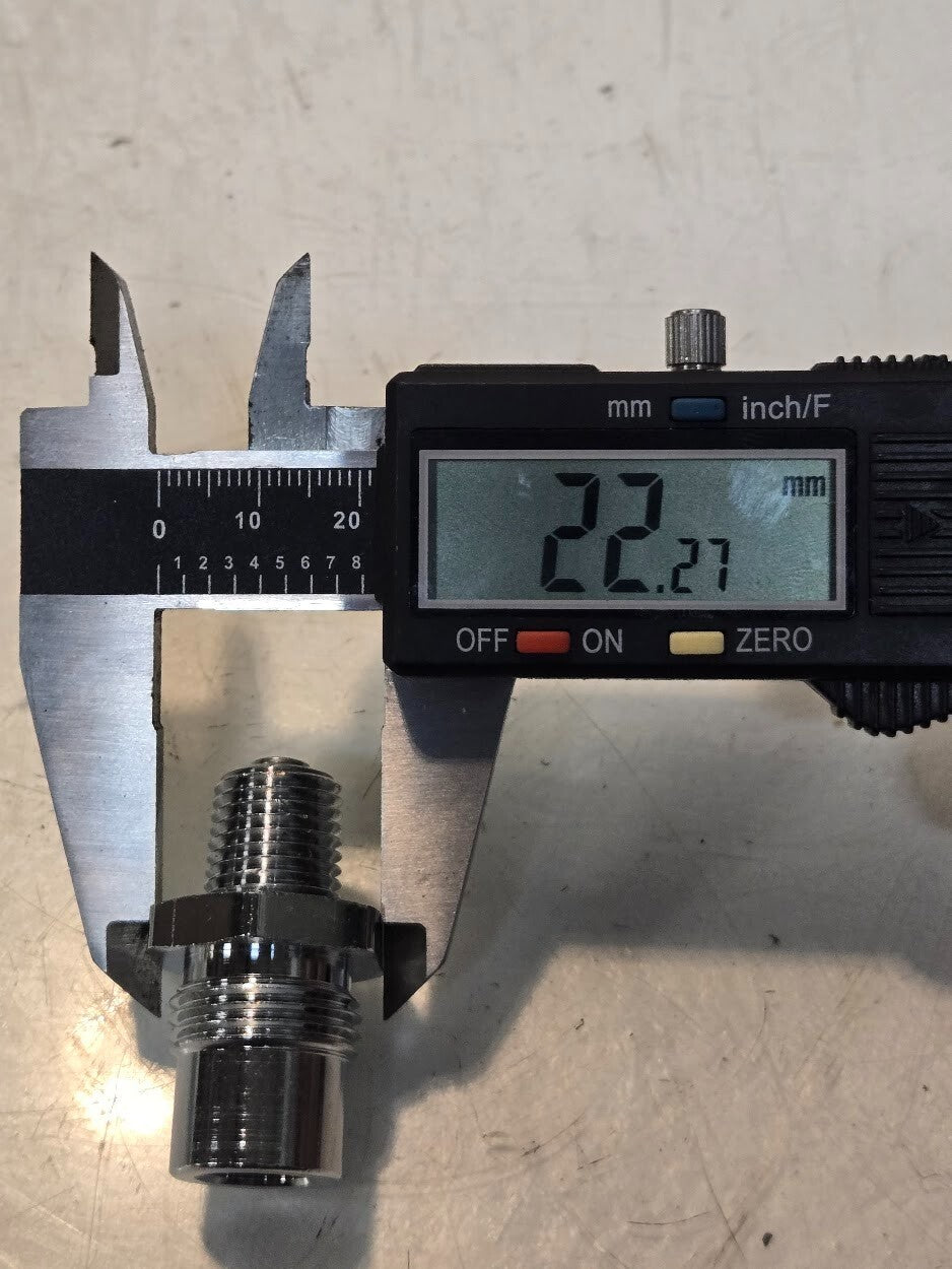 10 Quantity of Bay Corporation 1221-4DV DISS DV Adaptor 1/4" Male NPT (10 Qty)