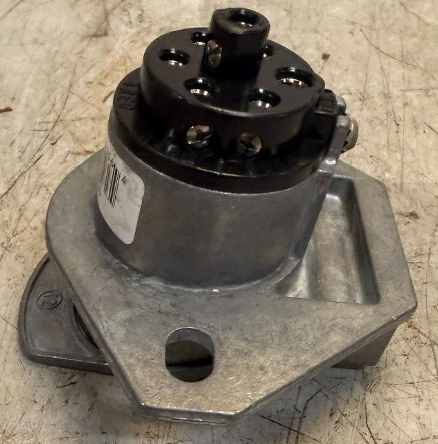 2Qty Philips Industries 15-720 7-Way Trailer Socket For Commercial Semi Trailers
