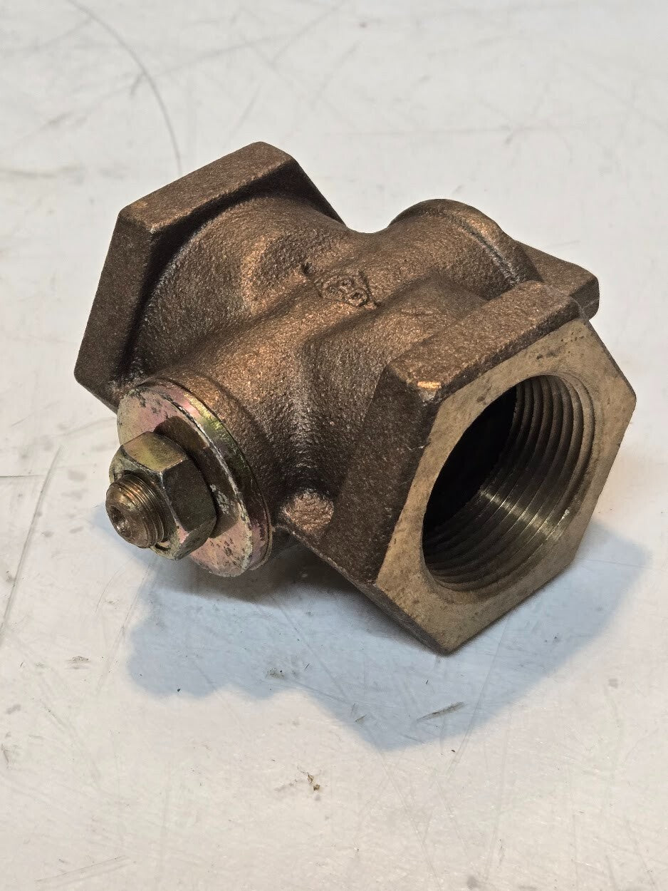 Gas Plug Valve 1 1/4" for A.Y. McDonald 4212 | 3 3/16" Long 2 3/16" Hex