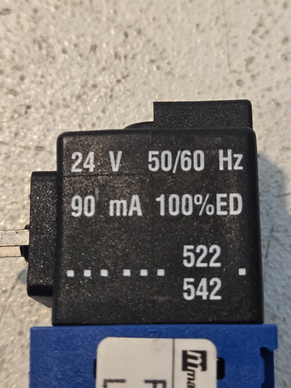 Mannesmann Rexroth P26641-6 Pneumatic Solenoid Valve L0400 Type 840 Valve 115PSI