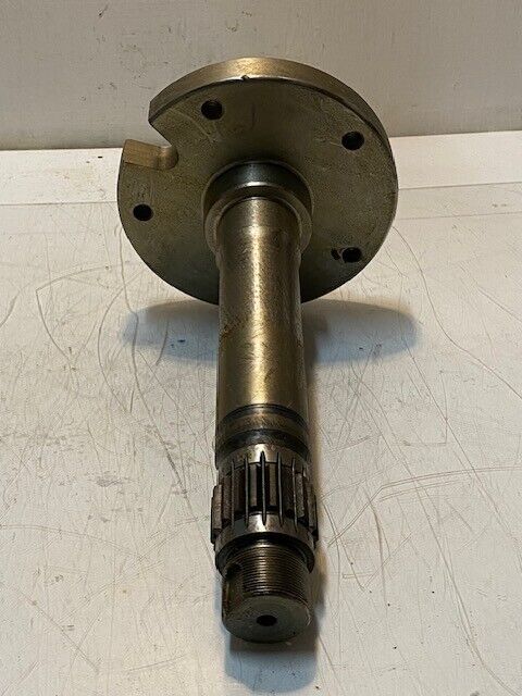 Stub Axle 13" L 38mm Thread 48mm 18-Spline 46mm Shaft 5-Bolt 6-3/4" Hub