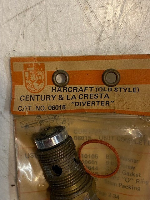 P&M Cat. No. 06015 Harcraft Old Style Century & LA Cresta Diverter Stem