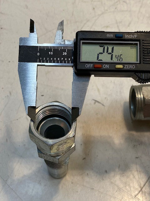 Gates G28170-1212 Mega Crimp Hydraulic Coupling Female Flare Swivel