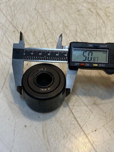McGill Cam Flat Yoke Follower Roller Bearing Lubri-Disc CYR 2 | 16x51x33mm