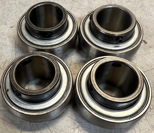 4 Quantity Locking Insert Bearings GE 30 KRRB Heavy Duty Replacements (4 Qty)
