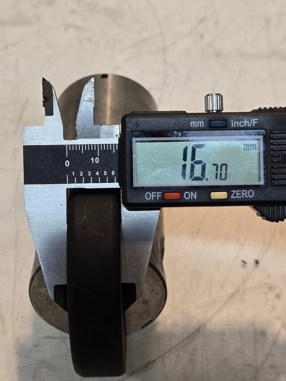 Hydraulic Roller Lifter | 3" Diameter Roller Wheel | 1-7/8" Diameter Shaft